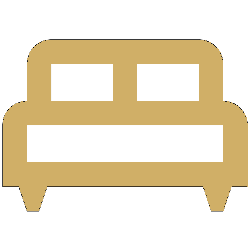 Hotel Bed Icon